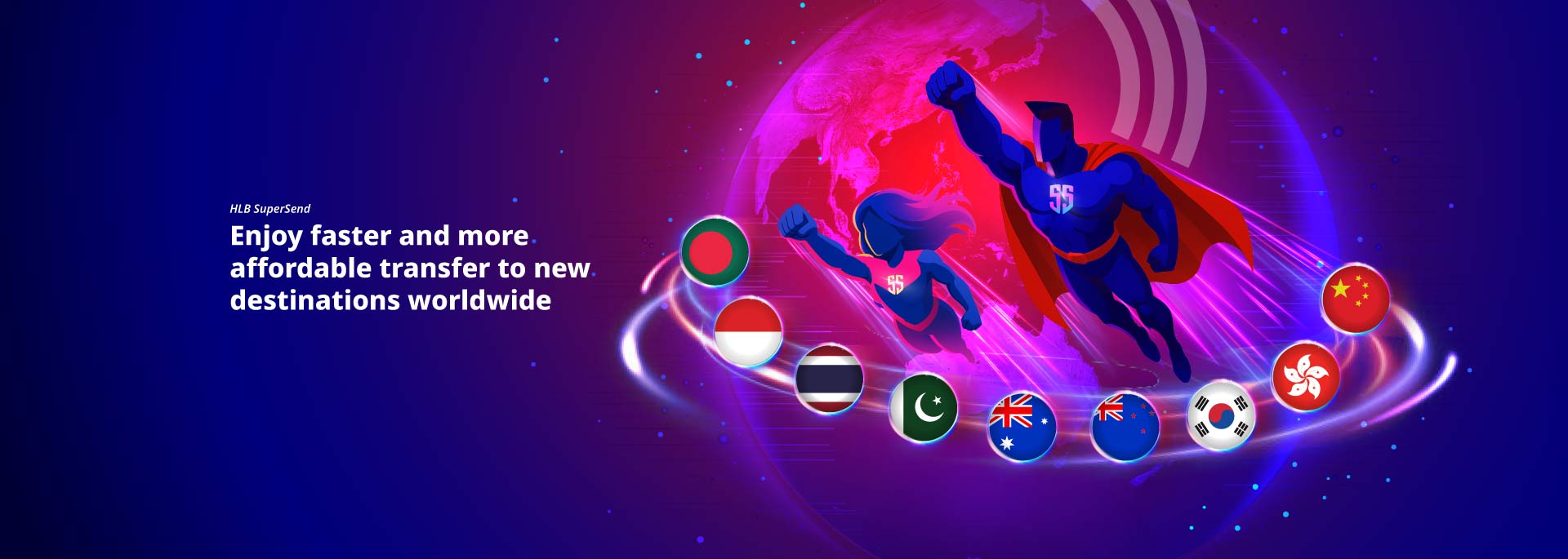 Enjoy faster and more affordable transfer to 10 new destinations worldwide