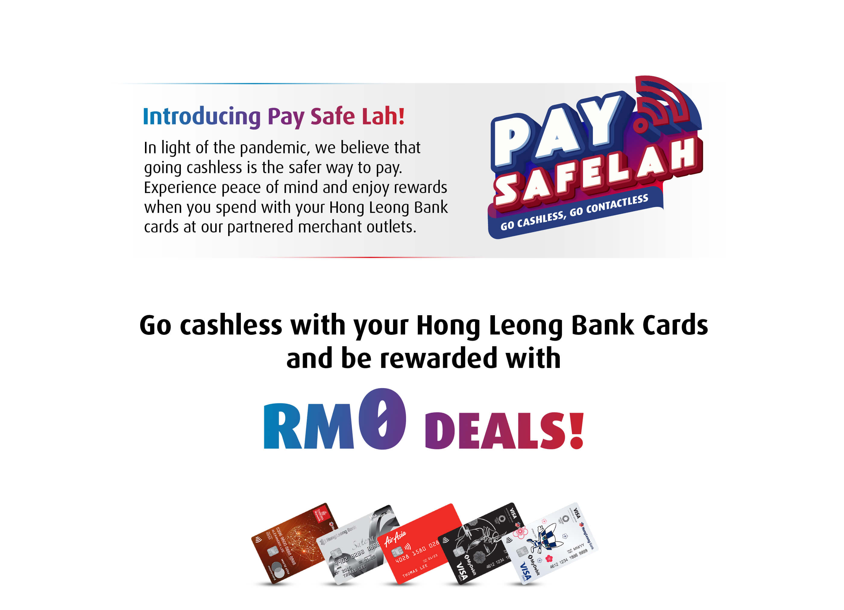 Promotion Enjoy Rewards When You Pay The Safer Way