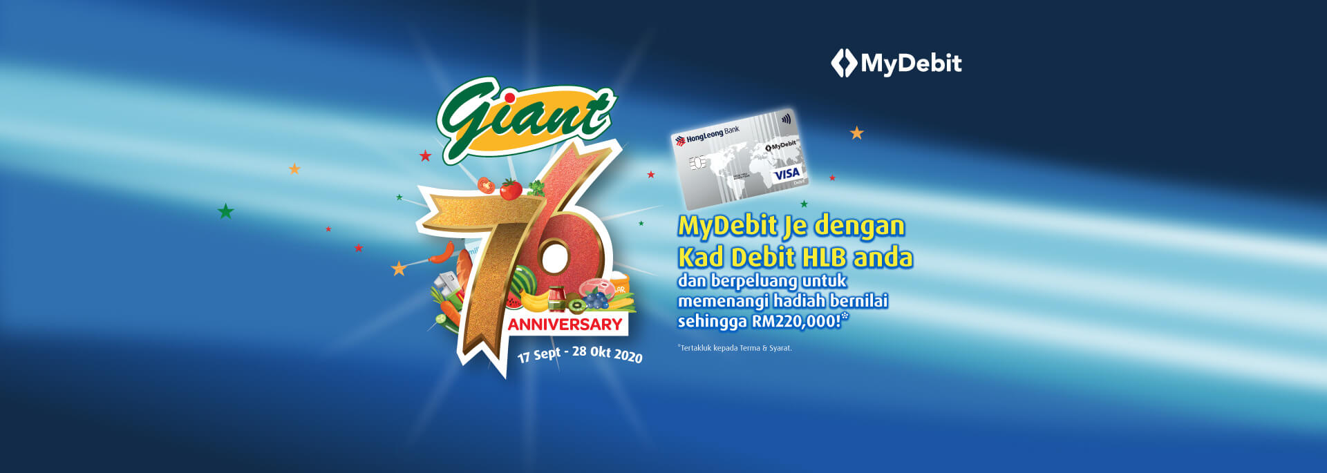 Promosi  Rebut peluang untuk menang hadiah di Giant