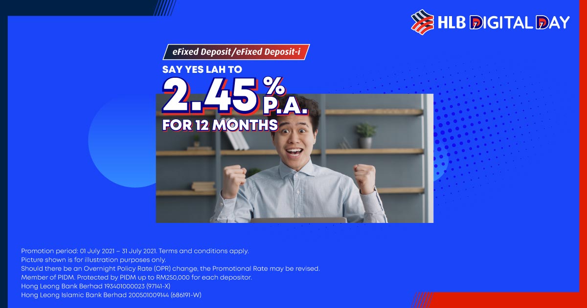 Hong Leong Bank Fixed Deposit 2019