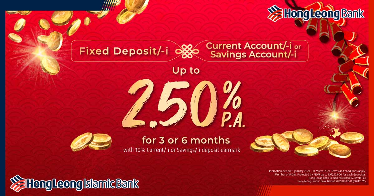 Promotions Fixed Deposit I With Current Or Savings Account I Promotion