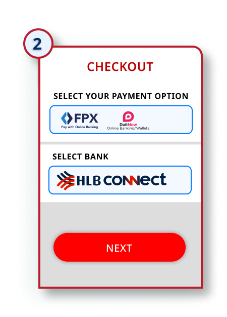 FPX or DuitNow Online Banking/Wallets Step 2