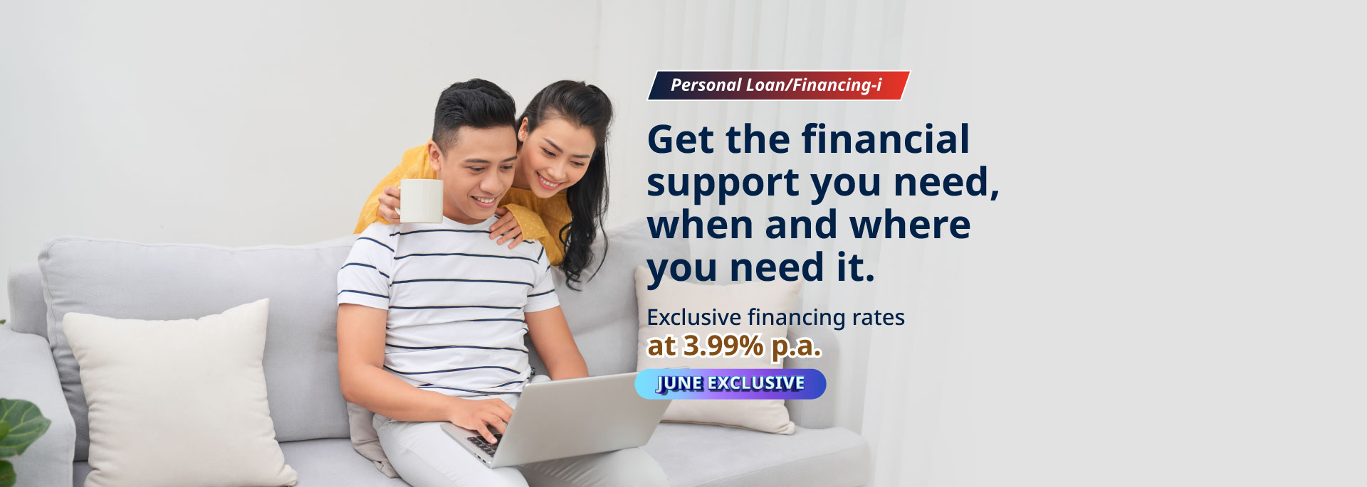 Personal Loan/Financing-i June Special Connect Offer